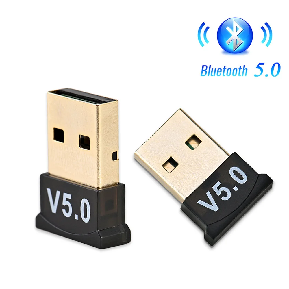 Беспроводной USB Bluetooth 5 0 адаптер передатчик музыкальный приемник Мини BT5.0 донгл