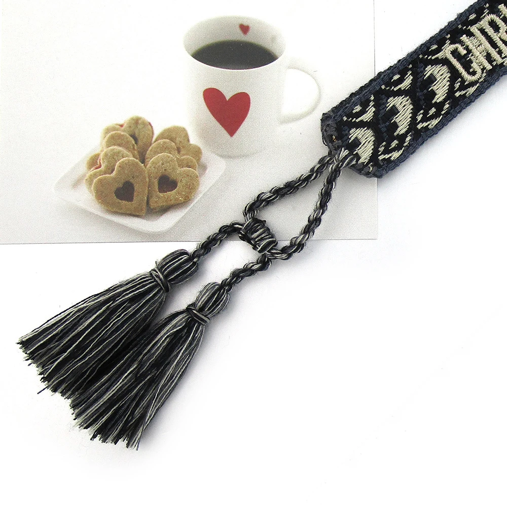 

Super Cute Handmade Woven Tassel Bracelet Embroidery Braided Bracelets Gifts Vintage Friendship Bracelet For Women