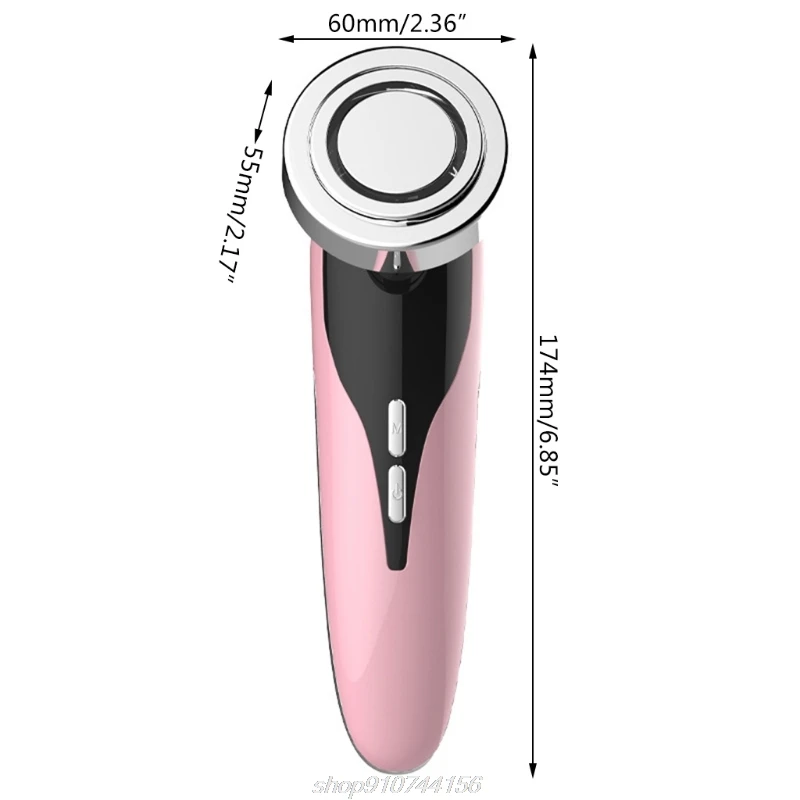 

Electric Household Color Light Warm Cleansing Device Skin Cleanser Vibration Massage Comedo Remover Face Beauty M15 21 Dropship