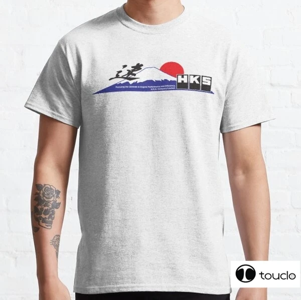 

Hks Fujiyama Popular T-Shirt Crewneck 100% Cotton Tees Funny Tees Cotton Tops Casual Short Sleeve Top