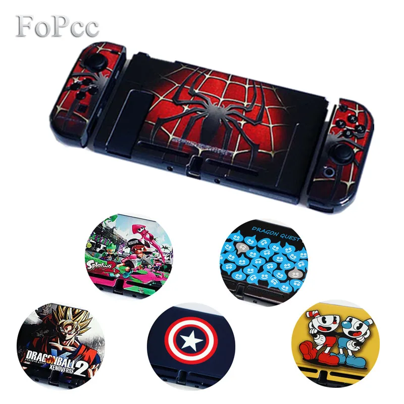 Защитный чехол FoPcc NS жесткий водонепроницаемый для Nintendo Switch Joycon|station charger|station