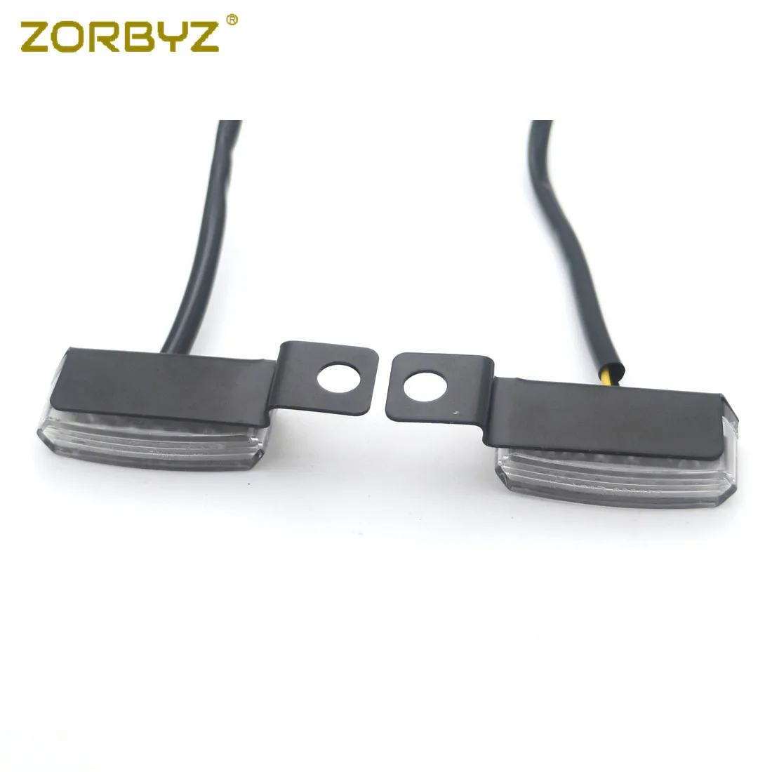 ZORBYZ миниатюрные светодиодные черные тормозные сигнальные лампы с рычажным