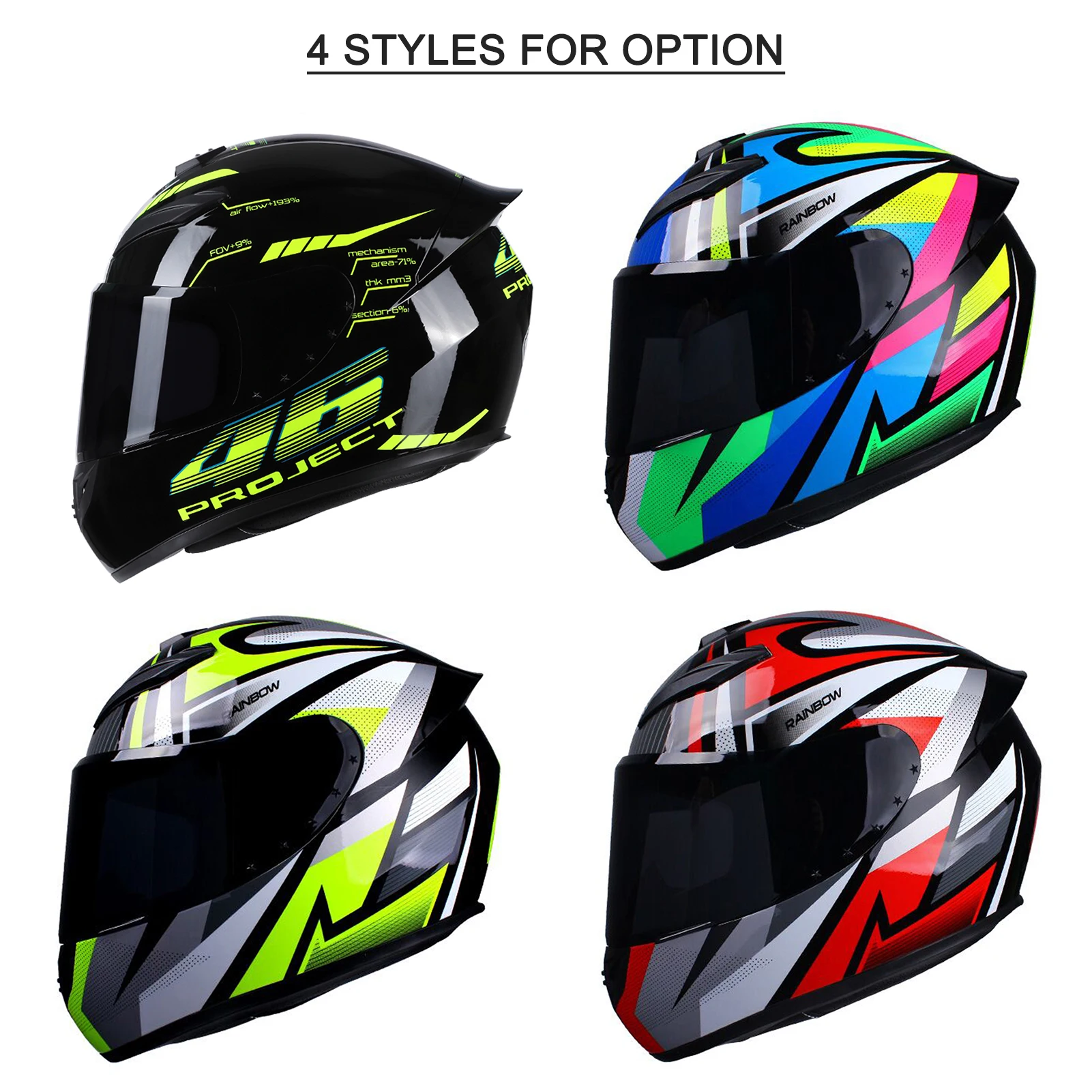 Мотоциклетный шлем всесезонный для езды на мотоцикле унисекс|Шлемы| |