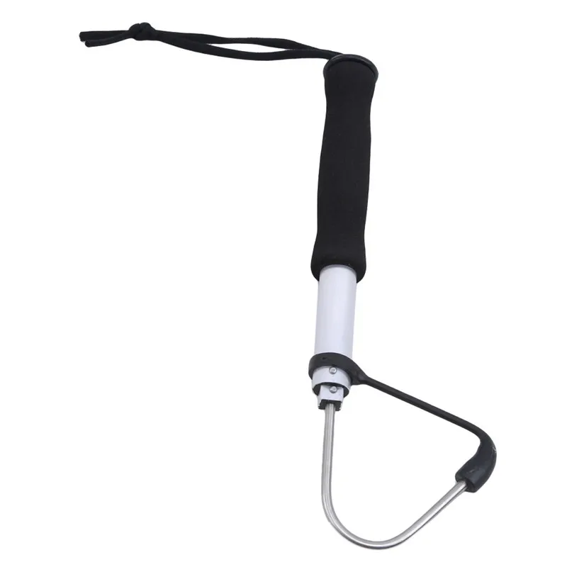 Многофункциональный Открытый рыболовный Телескопический крючок из нержавеющей