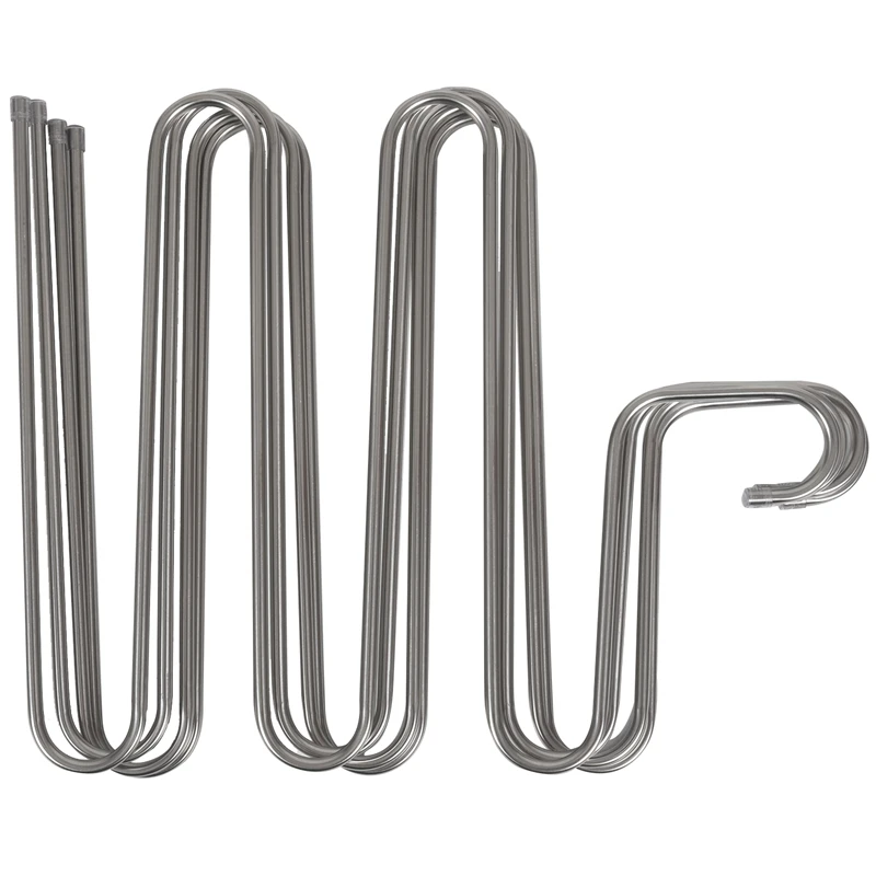 4 шт Мульти Брюки Вешалки стойки Шкаф для хранения Нержавеющая сталь S shape форме