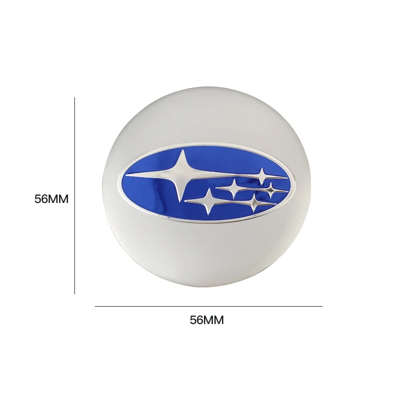 4Pcs 56mm Car Wheel Center Cover Emblem Stickers For Subaru Crosstrek Legacy Impreza Forester Mpreza Tribeca XV BRZ WRX Ascent | Автомобили