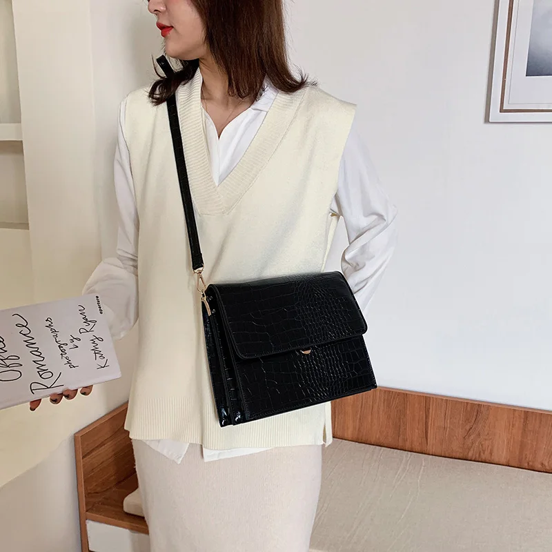 

Women Vintage Pu Leather Handbags Tote Bags Fashion Designer Ladies Small Shoulder Bag High Quality Crossbody Bags for Women New