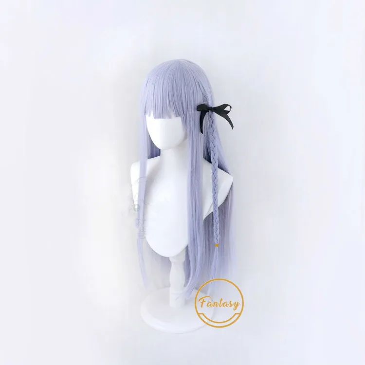Парик Kirigiri Kyouko Danganronpa Женский Длинные Синтетические волосы для косплея с