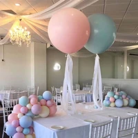 1pc 18 inch36 inch oversized thick macarons latex balloon birthday party decoration wedding decoration candy color round ballon