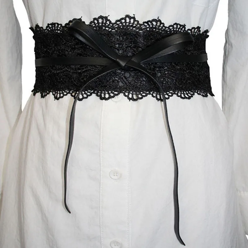 

Bigsweety новый роскошный брендовый дизайнерский ремень, эластичные кружевные черные ремни для женского платья, женский ремень