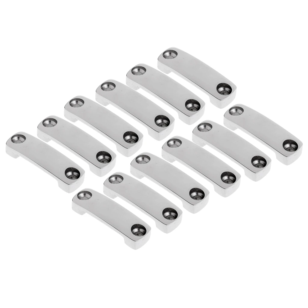 

12 Pieces Polished Stainless Steel Boat Lock Fittings Accessories