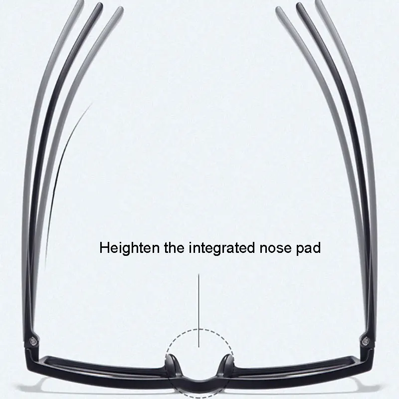 

Full Rim TR90 Frame Glasses For Man and Woman Ultra Light Square Shape Lenses Optical Spectacles