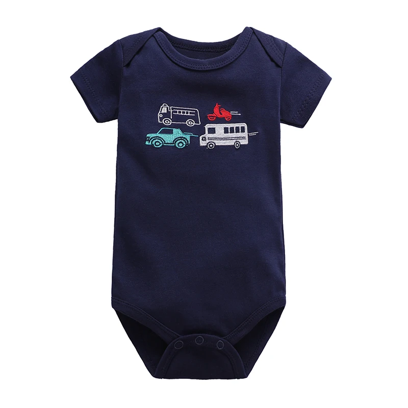 Newborn Bodysuit baby babies bebes clothes Short sleeve cotton printing infant clothing 1pcs 0-24 Months |