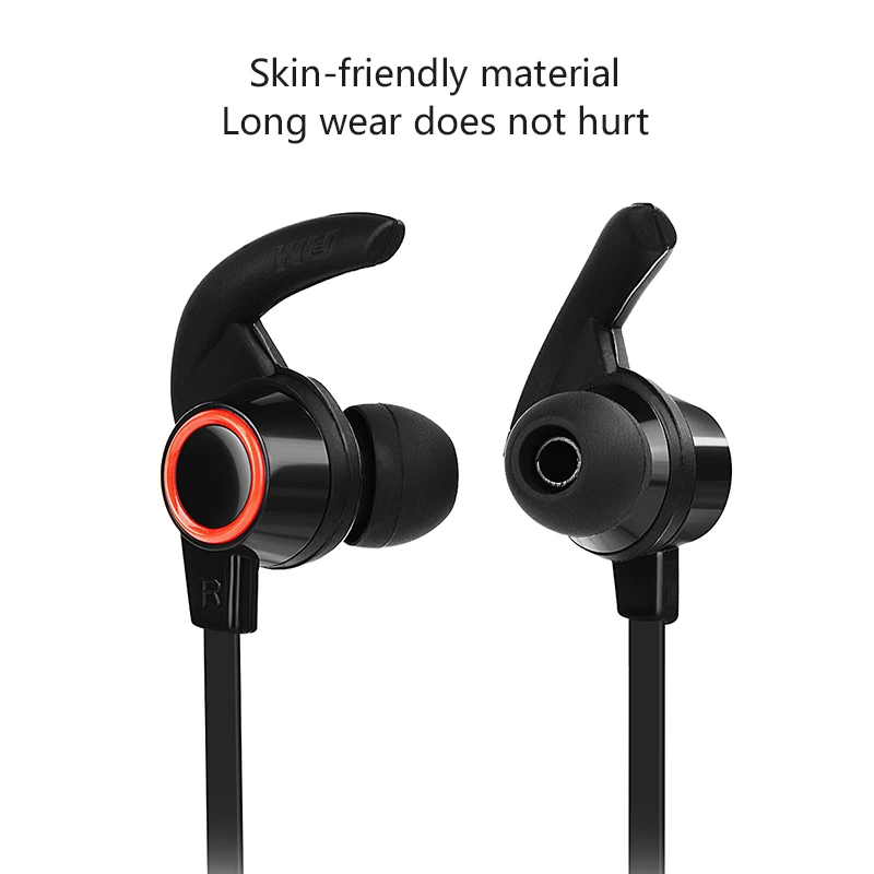 

Earphone Waterproof Bluetooth Sport Wireless With Microphone Headphones for Music Run Leisure Smart Phone Portable Earbuds