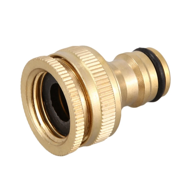 

3Pcs 1/2 Inch 3/4 Inch Thread Quick Connector Tap Connector & 1 Pcs 50Ft Garden Hose Water Expandable Watering Hose