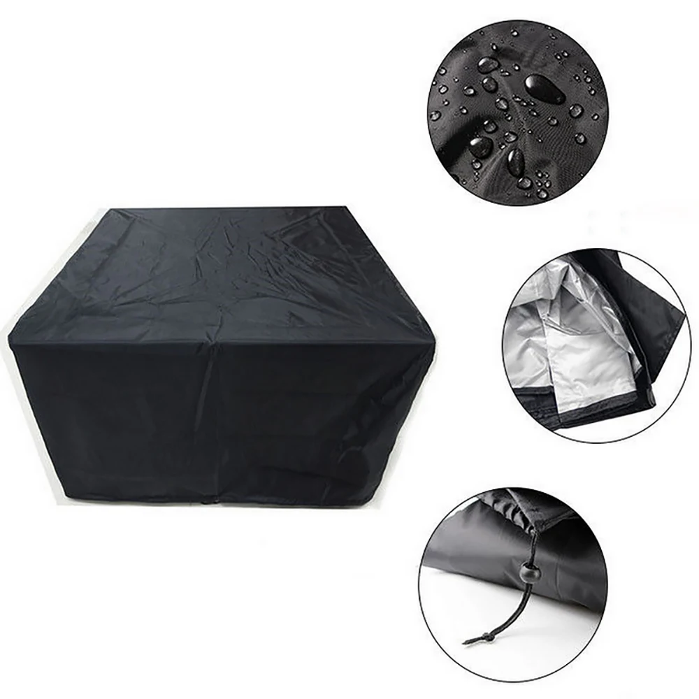 Водонепроницаемый чехол на стол патио из полиэстера универсальный комплект