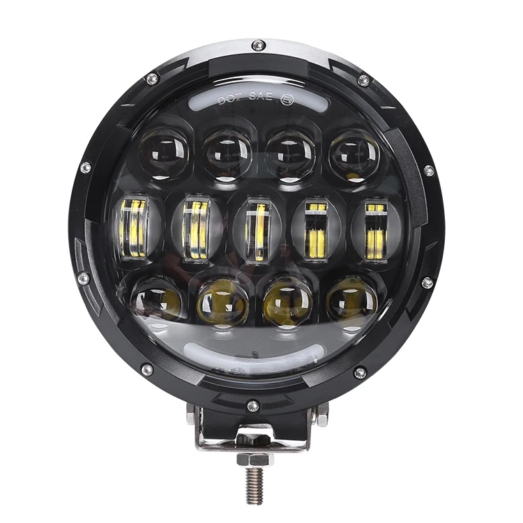 

7 Inch 105W Car Round LED Work Light 4x4 Offroad Truck Tractor Driving Fog Lamp