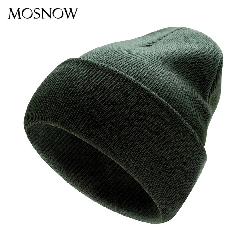 Шапка-бини унисекс зимняя вязаная шапочка из акрила Gorro для женщин мужчин