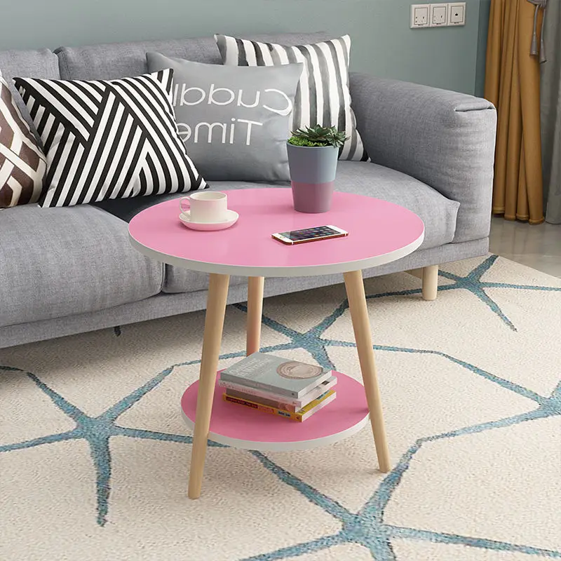 

Coffee Tables Living Room Furniture Small Tables Nordic Style Woodcraft Balcony Leisure Dining Table Modern Simplicity Low Table