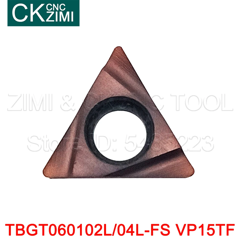

10PCS CNC carbide insert TBGT060102L-FS TBGT060104L-FS VP15TF Boring cutter tools High Quality Lathe Machine TBGT Turning Tool