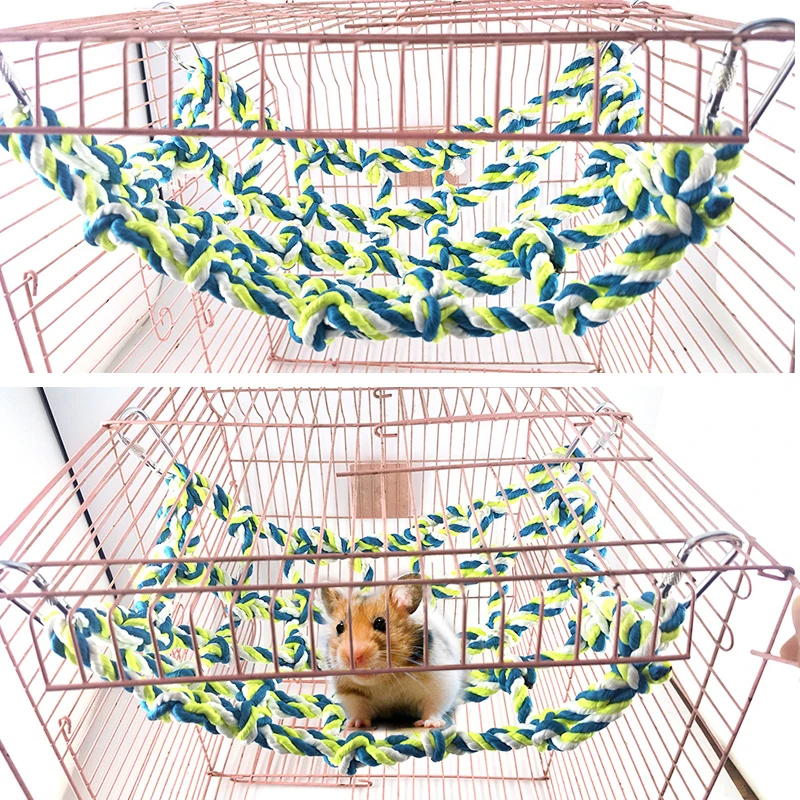 2 размера веревка для скалолазания попугая плетеная сетчатая лестница пеньковая