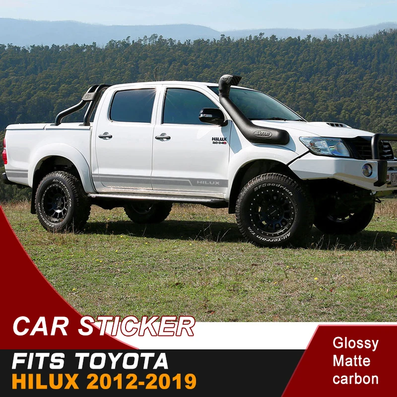 Графическая виниловая наклейка крутая Боковая дверь полоса Наклейка для Toyota hilux