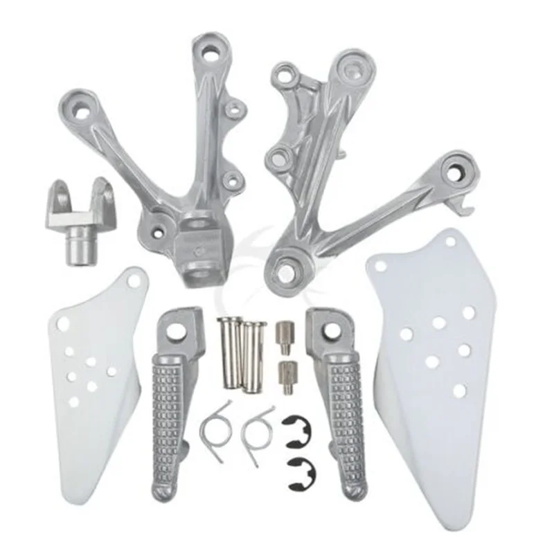 

Передняя Подножка для мотоцикла, комплект подножек для Kawasaki Ninja ZX6R 2009-2023 ZX636 2013-2023 2022 2021 2020 2019 2018