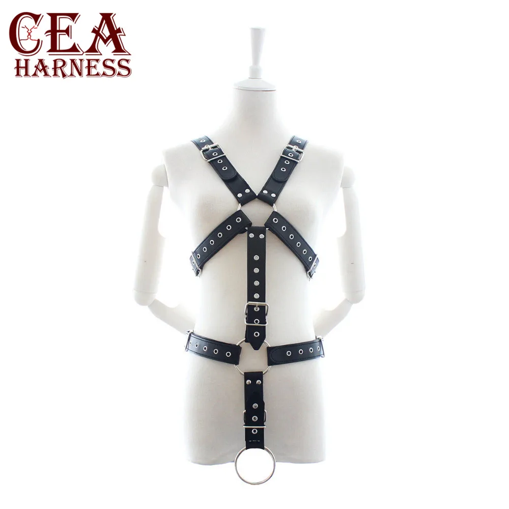 CEA.HARNESS, мужской бондаж, нижнее белье, гей, тело, бондаж, кожаный жгут, для мужчин, гей, готический, косплей, тело, грудь, Половина ремня, костюм