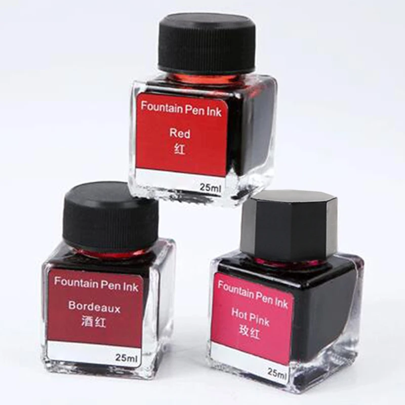 Colorful Non-carbon Ink for Dip Fountain Pen Calligraphy Writing Painting Graffi | Канцтовары для офиса и дома