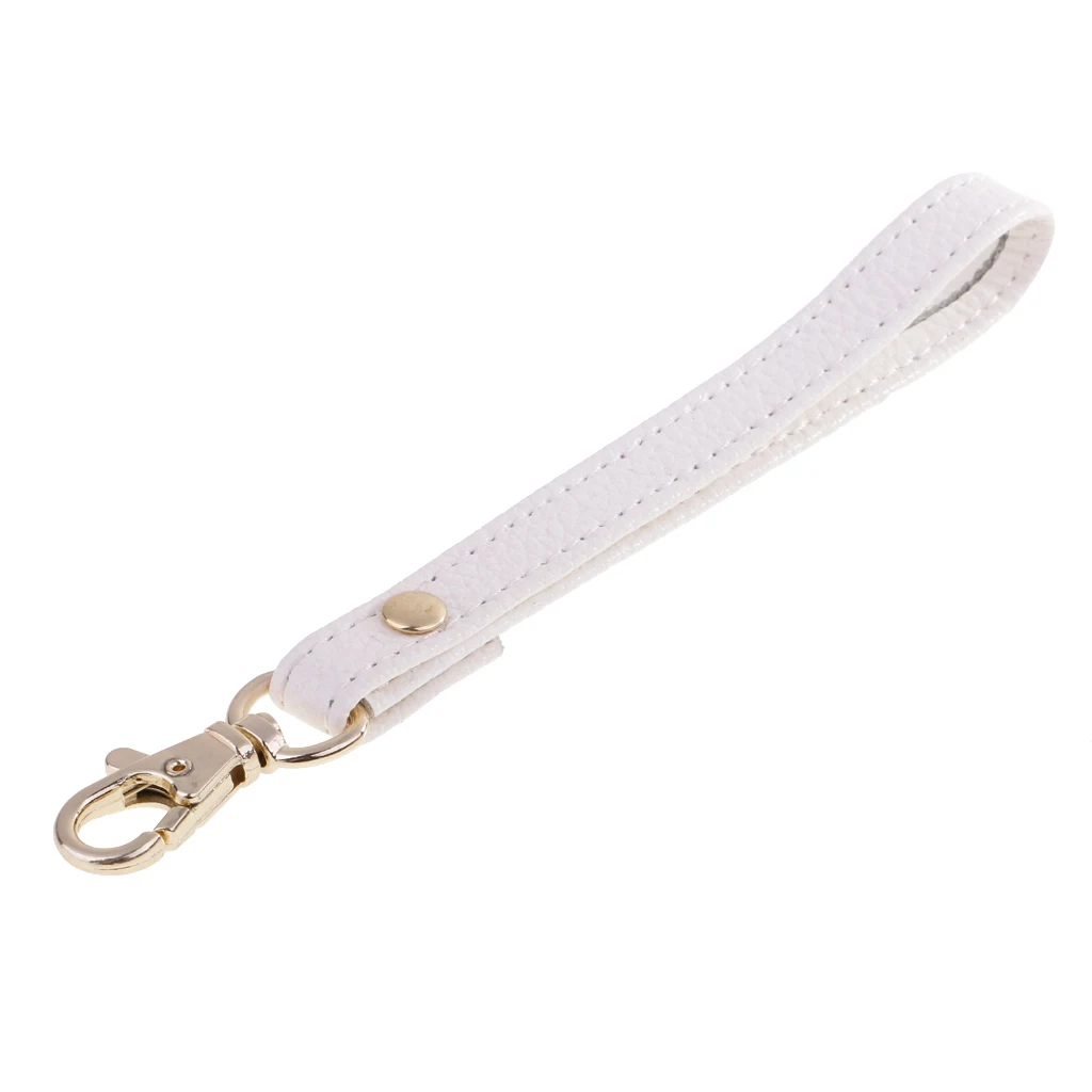

Genuine Leather Replacement Wrist Strap Handle For Clutch Wristlet Purse Handbag