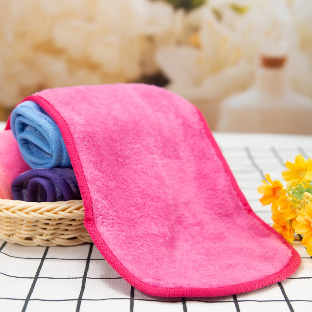 1 шт. многоразовые салфетки для снятия макияжа из микрофибры прибор очистки кожи