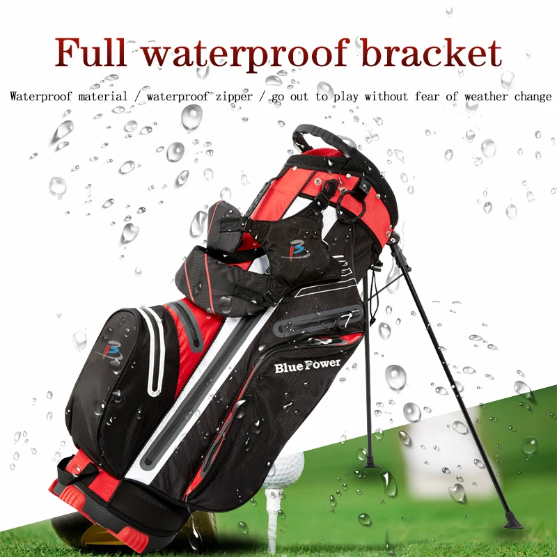 Бесплатная доставка водонепроницаемая сумка для гольфа с 6 отверстиями мужчин и