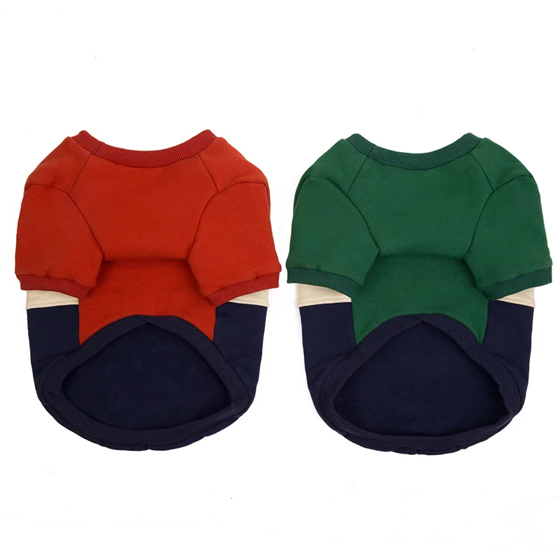 Толстовка с капюшоном для бульдога утепленный костюм собаки зимняя одежда