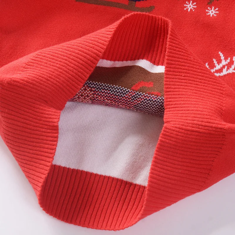 2019 Christmas Children's Sweater Elk Knit Pullover for Boys Winter Warm Kids Sweaters |