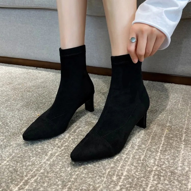 Женская обувь ботильоны для женщин женские ботинки женская зимняя с подходящим