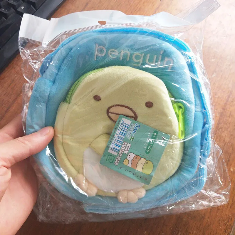 Сумка мессенджер через плечо с изображением аниме San X Corner Bio Sumikko Gurashi Neko Shirokuma Tokage