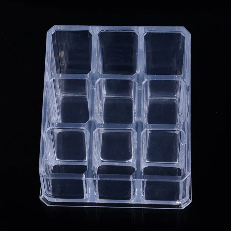 Блеск для губ инструменты кистей макияжа прозрачная акриловая коробка хранения