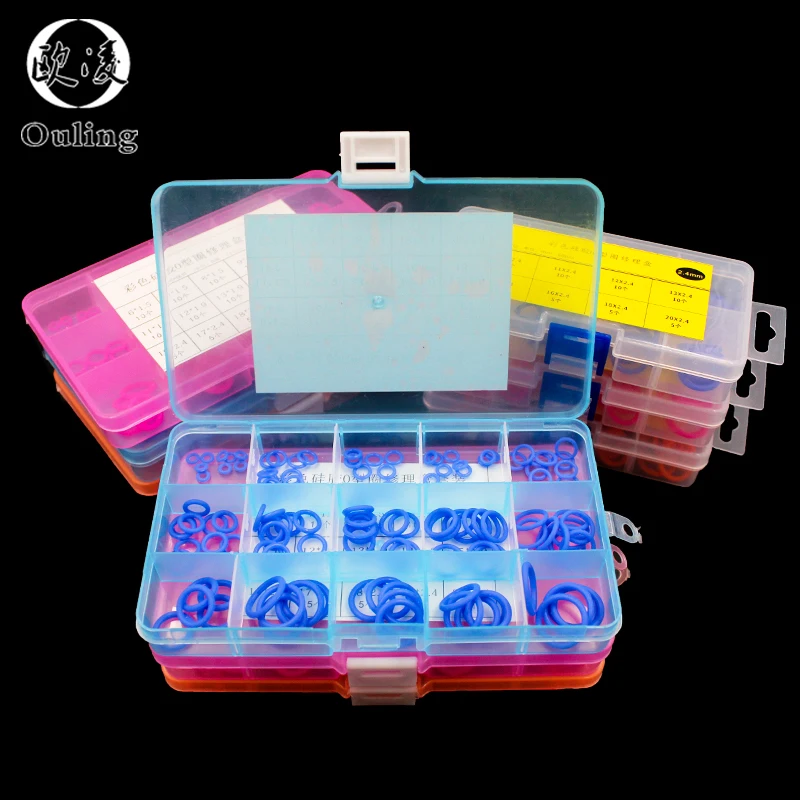 Уплотнительное кольцо из пищевого силикона 125 шт. уплотнительное VMQ прокладка