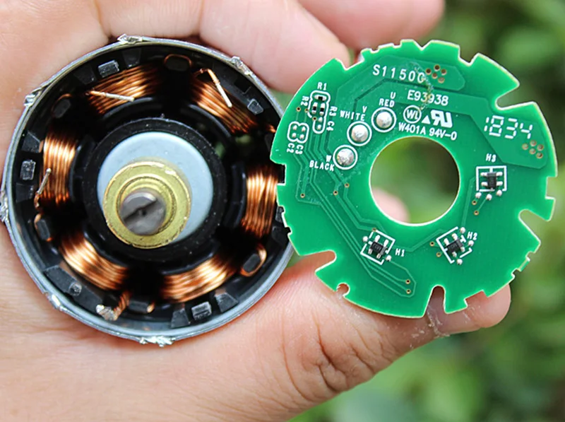 NIDEC 25 х 42 мм высокое Скорость Micro бесщеточный двигатель постоянного тока 20VDC 1.2A 18W 12 V-24 V двойной шариковый подшипник с Holzer DIY Сверл Из быстрорежущей инструментальной стали модель