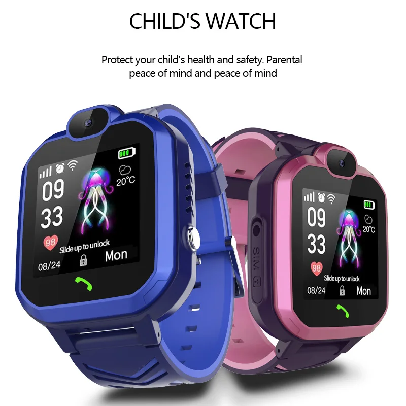 LIGE 2019 New Smart Child watch LBS Kid Watch for Children SOS Call Location Finder Locator Tracker Anti Lost Monitor Box | Электроника