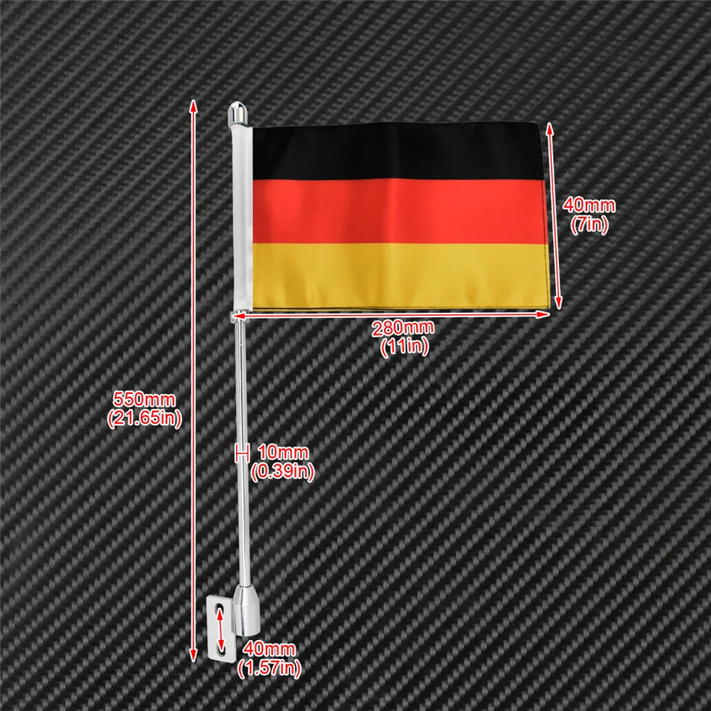 Багажная стойка для мотоцикла крепление флага задняя сторона индийского шефа