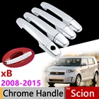 Автомобильные аксессуары внешняя дверь Хромированная ручка чехол для Scion xB 2008  2015 2010 2013 для Toyota Corolla Rumion Rukus отделка Набор