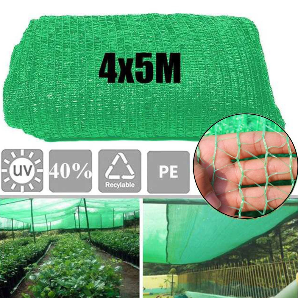 

Outdoor Plant Cover Shade Greenhouse Sunscreen Dust Proof Construction Site Anti Bird Land Garden Netting Crops Vegetables