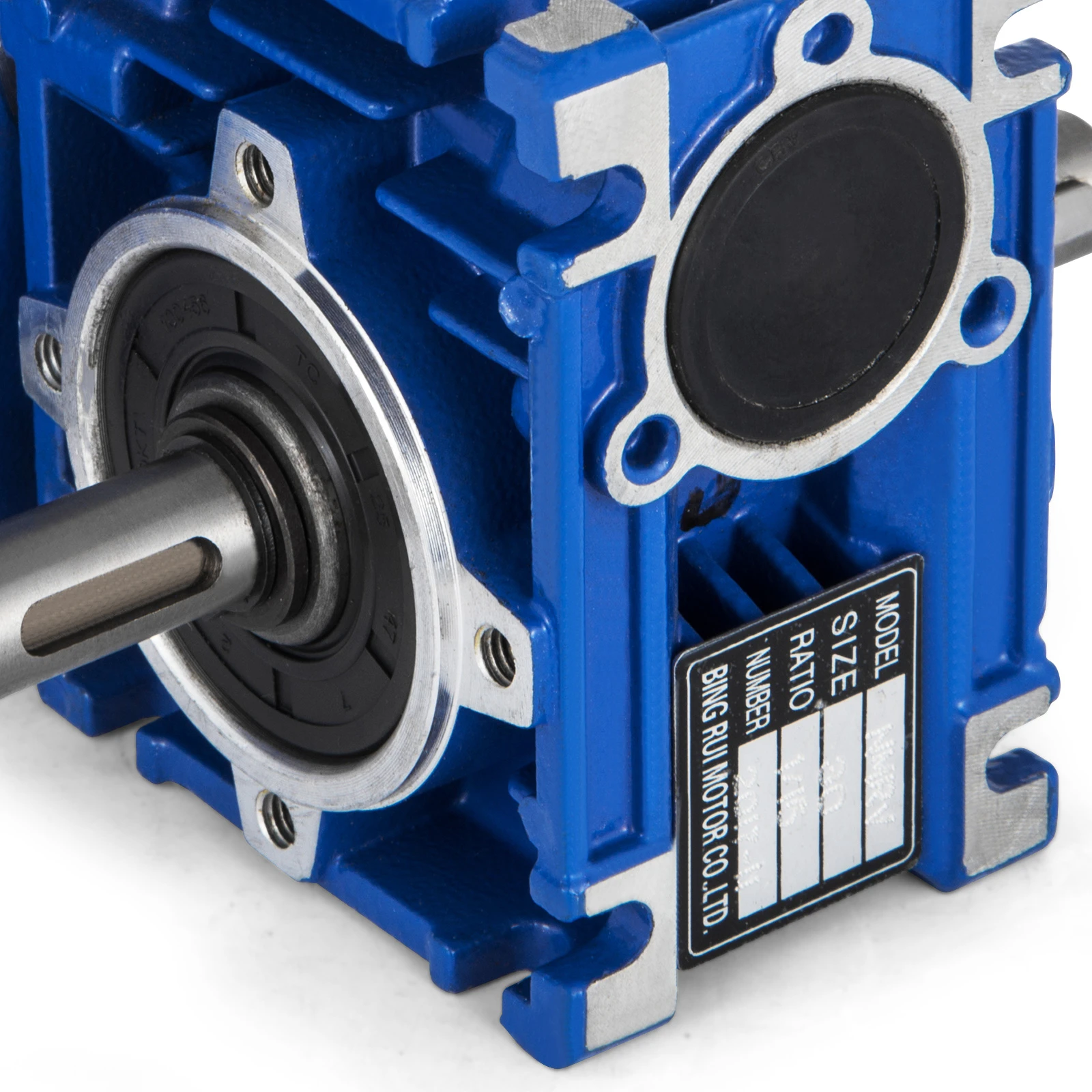 

VEVOR NMRV0 30 50 Worm Gear 15:1 20:1 63 80 C 1750RPM Single Dual Shaft Speed Reducer 0.38 1.14 HP Gearbox 56-62HRC Low Noise