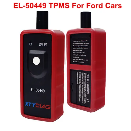 EL50449 For F0rd Датчик давления в шинах TPMS EL-50448 для G.M для Opel EL-50449 для Ford EL50448 EL50449 TPMS инструмент сброса OBD2 сканер TPMS - Цвет: EL50449 For F0rd