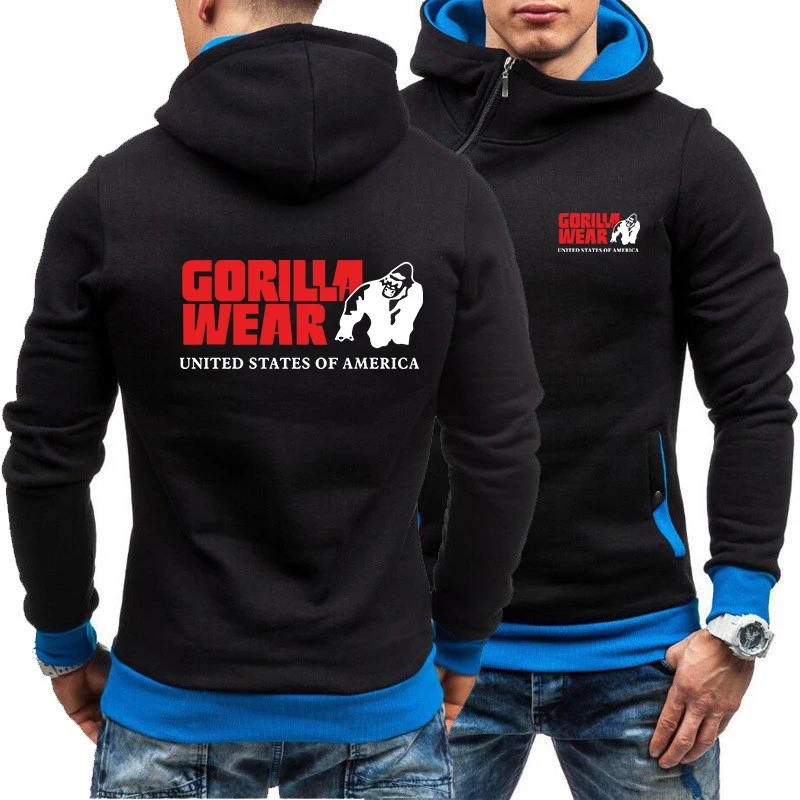 Новое поступление модные gorilla одежда толстовки с принтом Мужские пуловеры зима