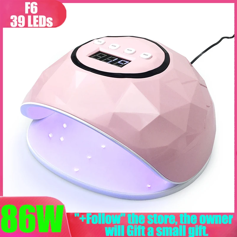 УФ светодиодный лампа для сушки геля 120 Вт 86 Вт/ультрафиолетовая ногтей | Красота