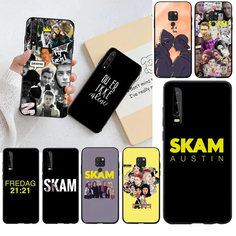CUTEWANAN чехол для телефона с поддержкой norwean Tv серия Skam Huawei P40 P30 P20 lite Pro Mate 20 P Smart 2019