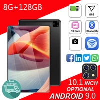 10 1 inch tablet pc 8gb128gb dual sim support 4g network 2 4g wifi android 9 0 gps android tablet for child and online class