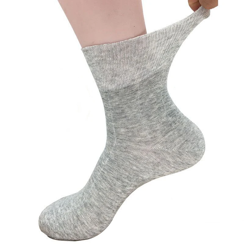 Diabetic Socks for Diabetics Hypertensive Patients Prevent Varicose Veins Loose Mouth Sock Bamboo Cotton Material Unisex 0048